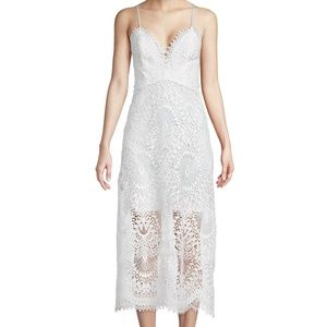 NWT Marissa Webb White Lace Dillion Dress
